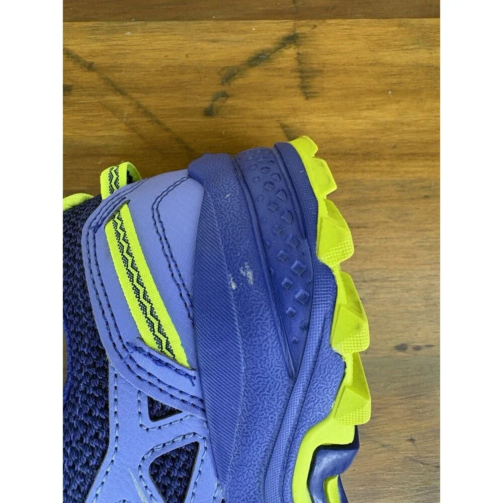Saucony Excursion TR11 Womens Size 7.5 Blue Purple Trail Running Shoes Sneakers